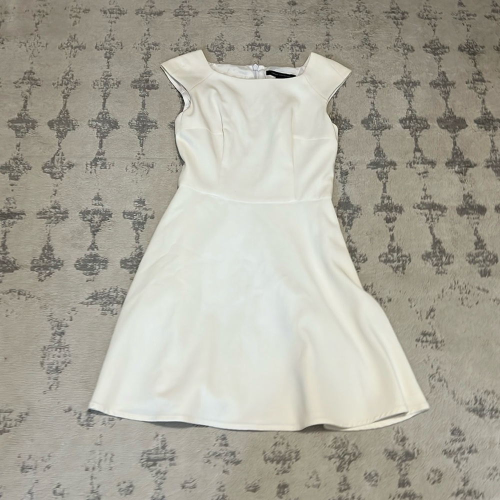 French Connection White Dress